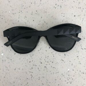Authentic DKNY Black Cat-eye Sunglasses